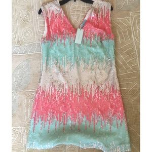 NWT Sparkly Pastel Dress